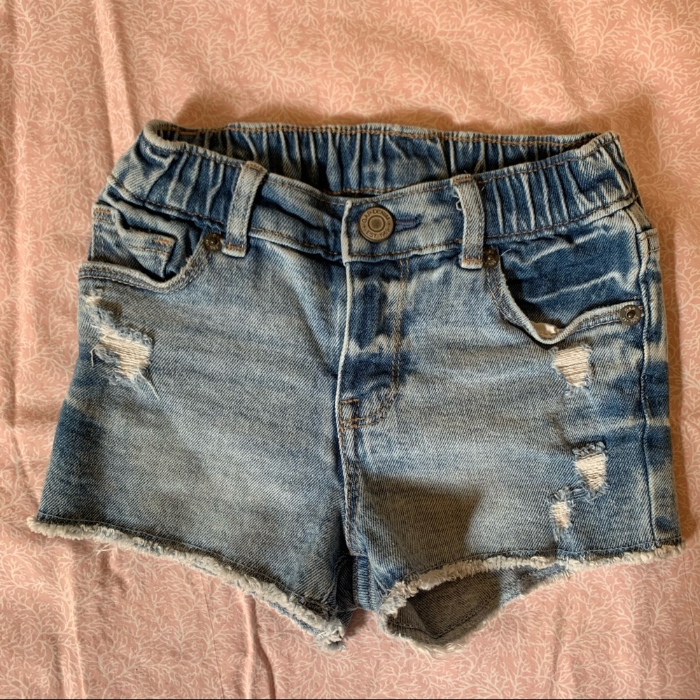 Toddler girl jean shorts  5T
